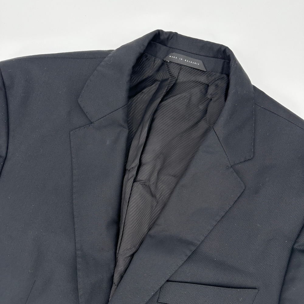 HUGO BOSS The James3 Black Wool Blend Suit Jacket Blazer Mens 36R